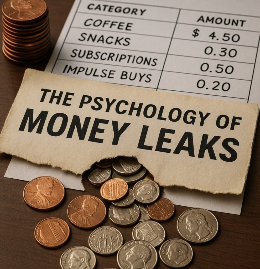 The Psychology of Money Leaks: How Tiny Habits Drain Your Wealth