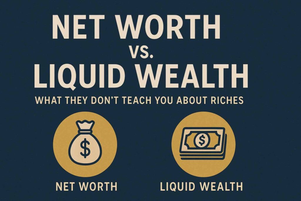 Net Worth vs. Liquid Wealth: What They Don’t Teach You About Riches